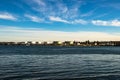 OIl Tanks Across CAsco Bay in South Portland, Maine