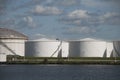 Oil tanks in Amsterdam