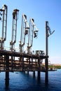 Oil terminal Royalty Free Stock Photo