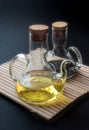 Oil and vinegar Royalty Free Stock Photo