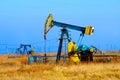 Oil well Royalty Free Stock Photo
