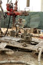 Oil Well Abandoning Jobsite Royalty Free Stock Photo