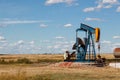 Oil well Royalty Free Stock Photo