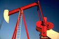 Oil Gas Industry Oilfield Drilling Rig Oil Pump Jack Offshore Technology Background