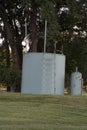 Oil well tank and pump