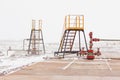 Oil Wellhead Royalty Free Stock Photo