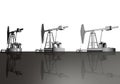 Oil wells