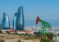 Oil Wells of Baku