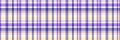 Oilcloth textile vector seamless, room tartan pattern texture. Dimensional fabric plaid background check in ivory and moccasin