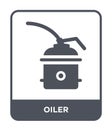 oiler icon in trendy design style. oiler icon isolated on white background. oiler vector icon simple and modern flat symbol for Royalty Free Stock Photo