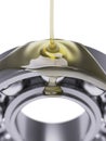 Oiling Ball Bearing Royalty Free Stock Photo