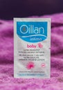 Oillan Intima baby cream Royalty Free Stock Photo