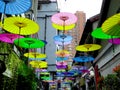 Oilpaper umbrellas Royalty Free Stock Photo