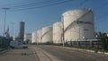 White Industrial Oil Tank, Vila Velha, EspÃÂ­rito Santo, Brazil