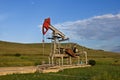 Oilwell in a fields