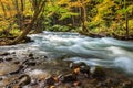 Oirase Stream in autumn at Towada Hachimantai National Park in Aomori, ,Tohoku, Japan