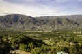 Ojai Valley View from Mountains Royalty Free Stock Photo