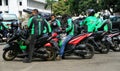 Ojek or Taxi Motorcycle