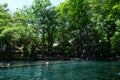 Ojo de Agua lake, in Ometepe Island, Nicaragua Royalty Free Stock Photo