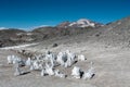 Ojos del Salado volcano in Atacama desert, Chile