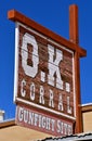OK Corral sign in Tombstone, Arizona