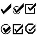 Ok icon vector. check illustration sign. checkmark symbol, yes logo. Royalty Free Stock Photo