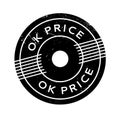 Ok Price rubber stamp