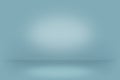 OkAbstract blue blurred smooth background color gradient wall