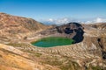 Okama crater lake at Zao mountain area.