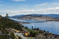 Okanagan Lake Bridge Kelowna BC Canada Royalty Free Stock Photo