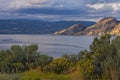 Okanagan Lake near Summerland British Columbia Canada Royalty Free Stock Photo