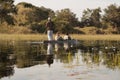 Okavango Trip with Dugout Canoe in Botswana