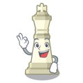 Okay chess king on a the mascot