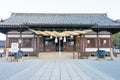 Achi Shrine in Kurashiki, Okayama, Japan. Shrines have a history of over 400 years