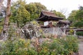 Achi Shrine in Kurashiki, Okayama, Japan. Shrines have a history of over 400 years