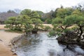 Korakuen Garden in Okayama, Japan. Korakuen was built in 1700 by Ikeda Tsunamasa, lord of Okayama.