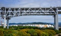 Seto Ohashi Bridge in Okayama, Japan Royalty Free Stock Photo