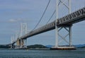 Seto Ohashi Bridge in Okayama, Japan Royalty Free Stock Photo