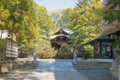 Okazaki Shrine in Kyoto, Japan. The Shrine originally built in 794 Royalty Free Stock Photo