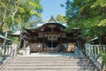 Okazaki Shrine in Kyoto, Japan. The Shrine originally built in 794 Royalty Free Stock Photo