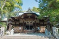 Okazaki Shrine in Kyoto, Japan. The Shrine originally built in 794 Royalty Free Stock Photo
