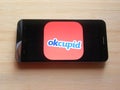 OkCupid app Royalty Free Stock Photo