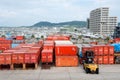 Okinawa dock of japan Royalty Free Stock Photo