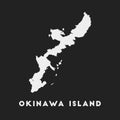 Okinawa Island icon.