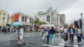 OKINAWA, JAPAN - April 22 , 2017: Kokusai dori, the main street Royalty Free Stock Photo