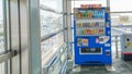 Okinawa, Japan - April 19, 2017 : Vending machines in Okinawa. Japa