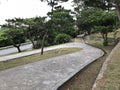 Surrounding view of Zakimi Castle Ruins in Okinawa, Japan.