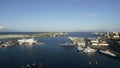 Time-lapse of Ishigaki port, Okinawa, Japan, in the morning around 7AM