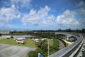 OKINAWA - 8 OCT: JASDF Naha Air Base - Military Base in Okinawa, Japan on 8 October 2016 Royalty Free Stock Photo