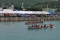 Okinawan Dragon Boat Race Royalty Free Stock Photo